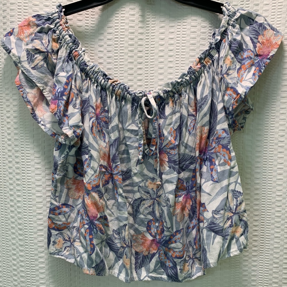 Rip Curl Tropical Off-the-shoulder top